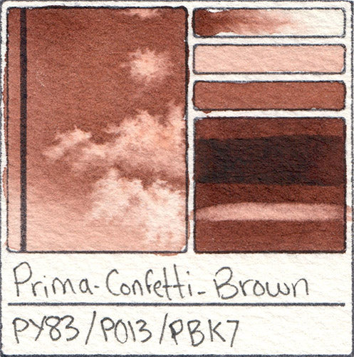 Prima Art Philosophy Confetti Watercolor Set Review + Last Minute Christmas  Card Easy Beginner Ideas 