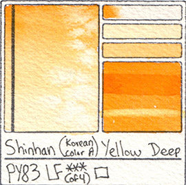 Shinhan Professional Watercolor Review + Lightfast Test PWC SWC PASS H