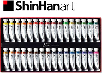 Beginner's Dream! 24 Vibrant ShinHan Watercolors + Mixing Palette - Perfect  for Experimenting & Plein Air! - WaterColourHoarder