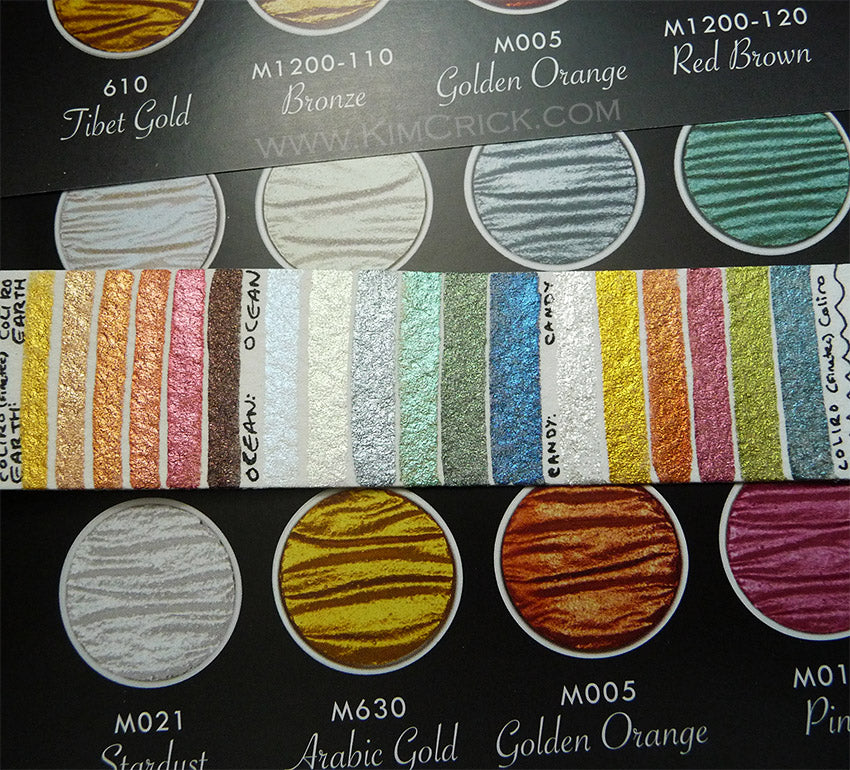 Review of Coliro Pearlescent Paint - Jackson's Art Blog