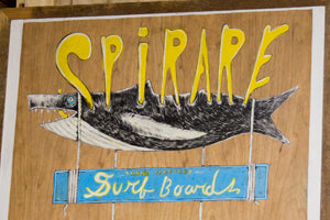 Shaper Kevin Cunningham of Spirare Surfboards
