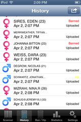 ID Scanner History