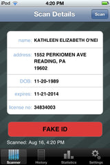Fake ID Scan