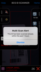 Multi-Scan Alert