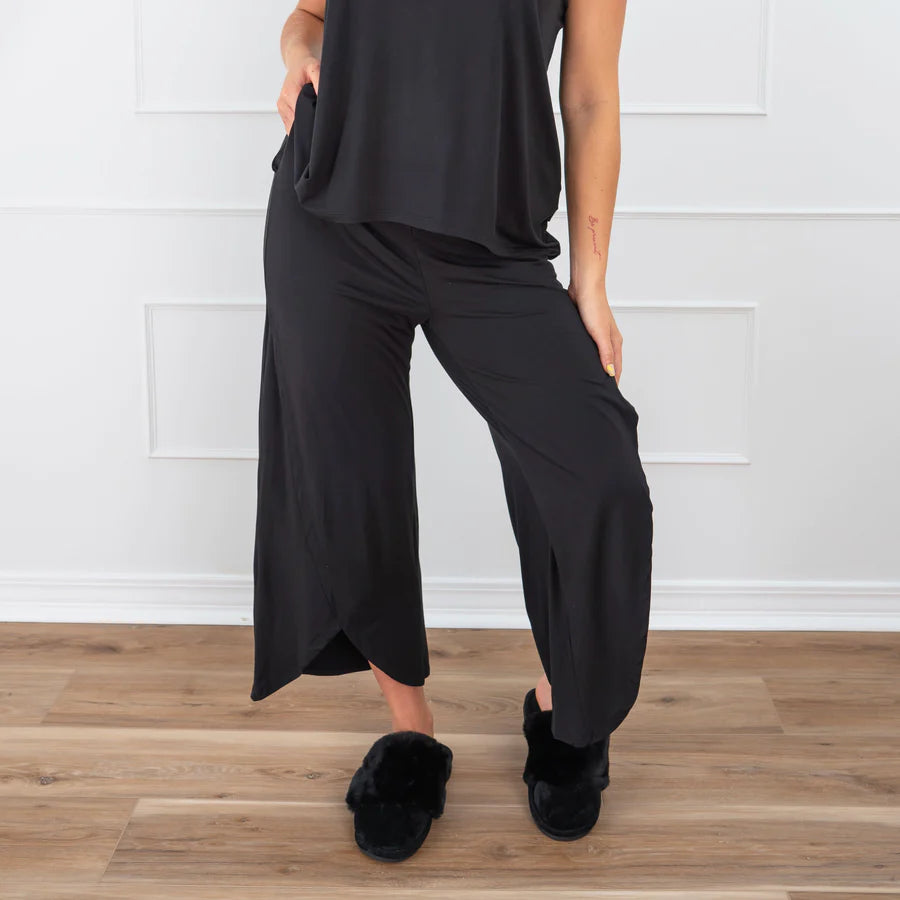 Faceplant Tulip Pant-Black