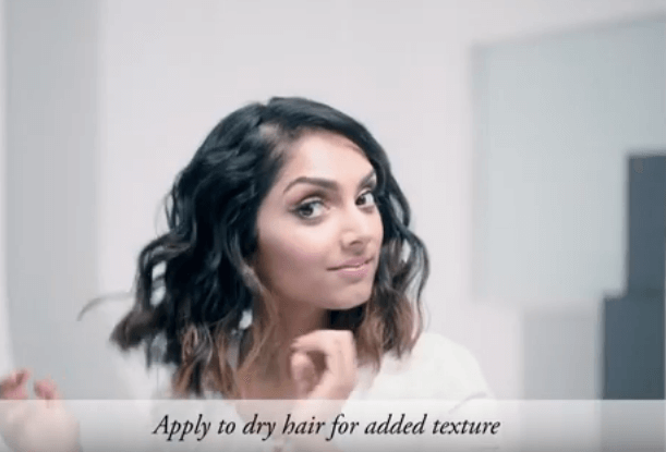 textured waves hair