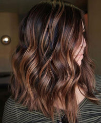 Dark hair balayage