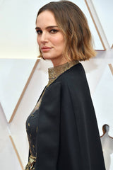 Natalie Portman with a blunt bob and subtle balayage