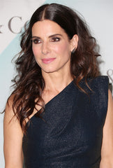 Sandra Bullock with wavy hair