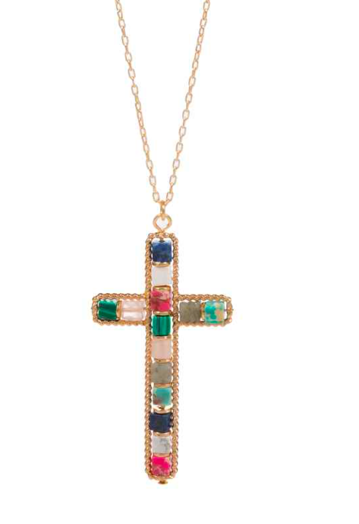 As I Believe Cross Necklace