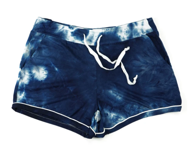 Hello Mello Lounge Shorts - Dyes The Limit Navy