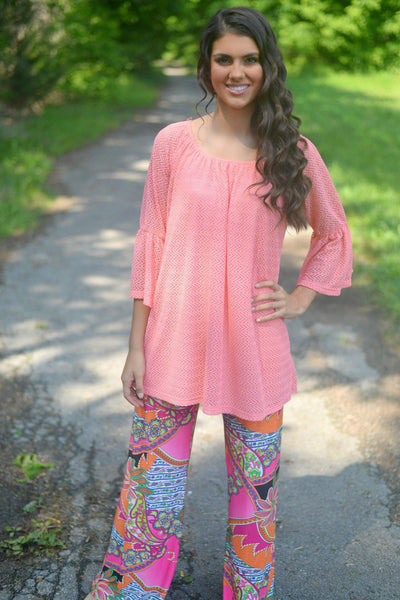 Garden Party Yoga Pants | The Paisley Rooster Boutique