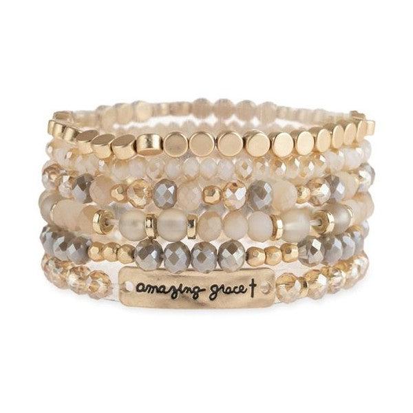 To Be Loved By You Bracelet Stack