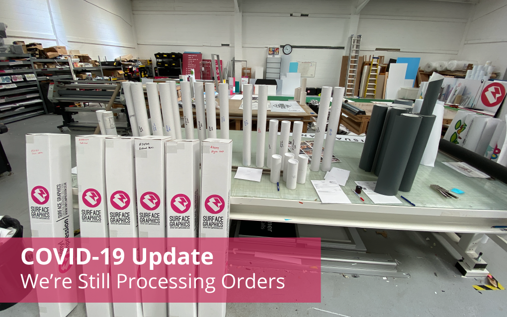 COVID-19 Update - We're still Processing Orders