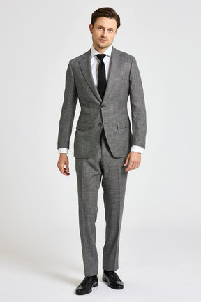 Greyson Suit - Grey Black Circle