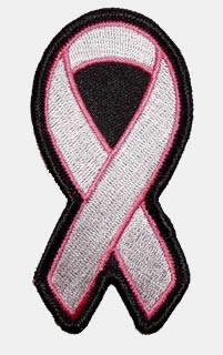 baby pink ribbon border