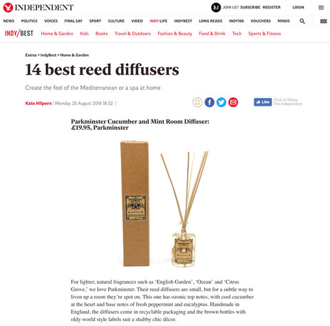 the Independent 14 Best Reed Diffusers August 2018 - Parkminster Products