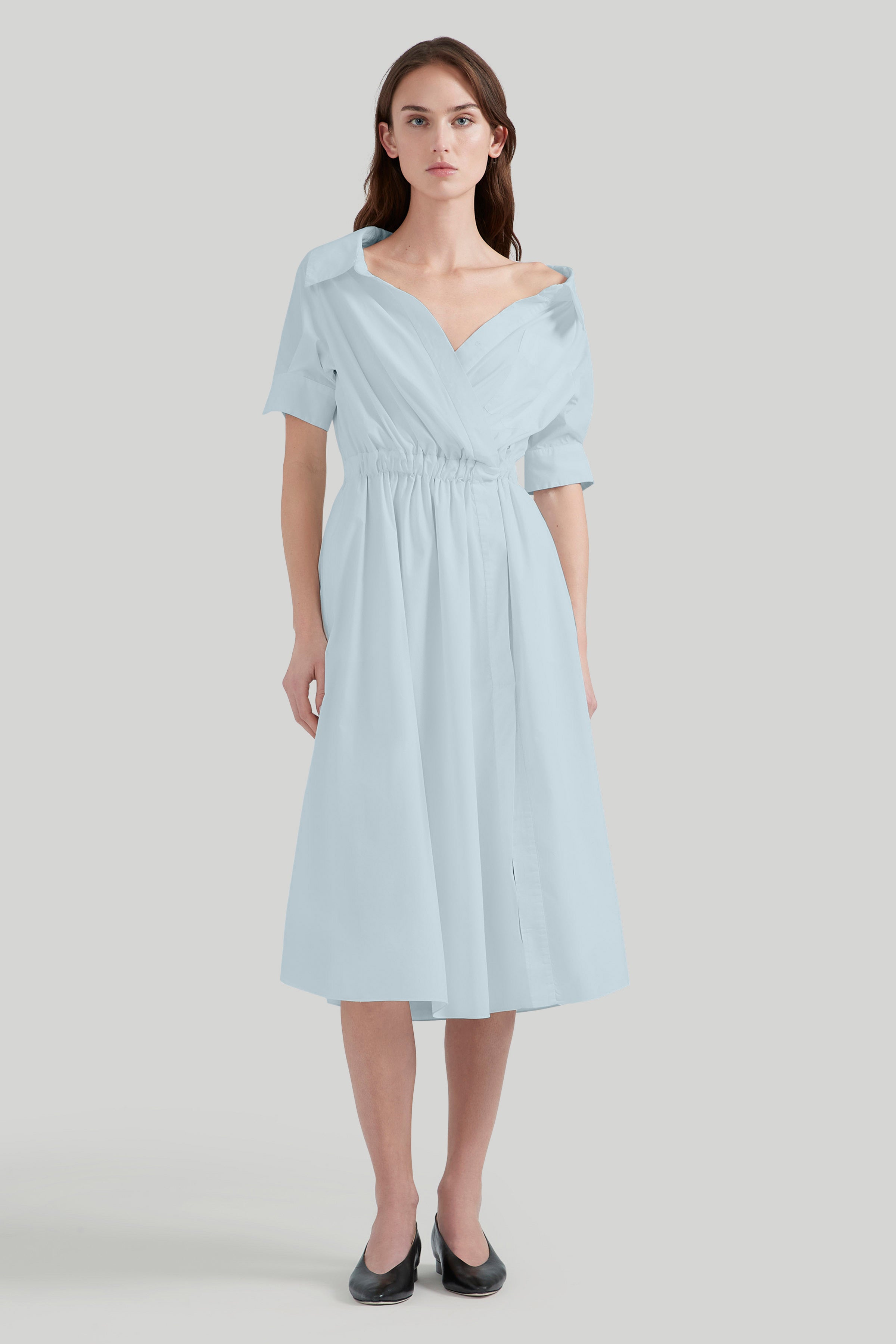 Shop Altuzarra 'lydia' Dress In Summer Sky