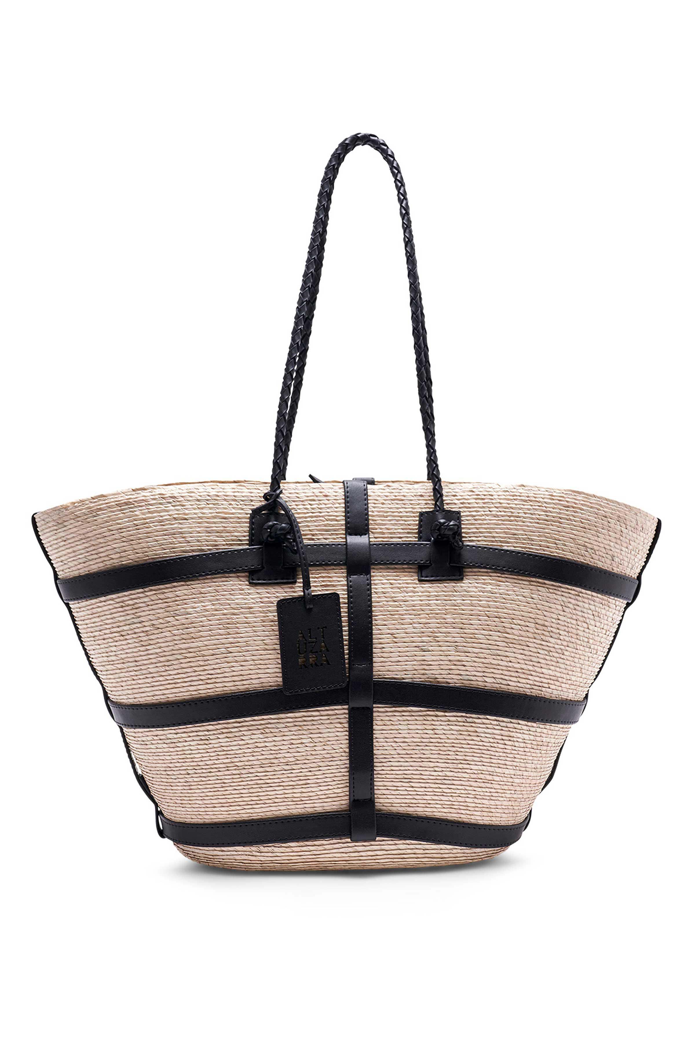 Altuzarra_'Watermill' Bag Large-Natural/Black