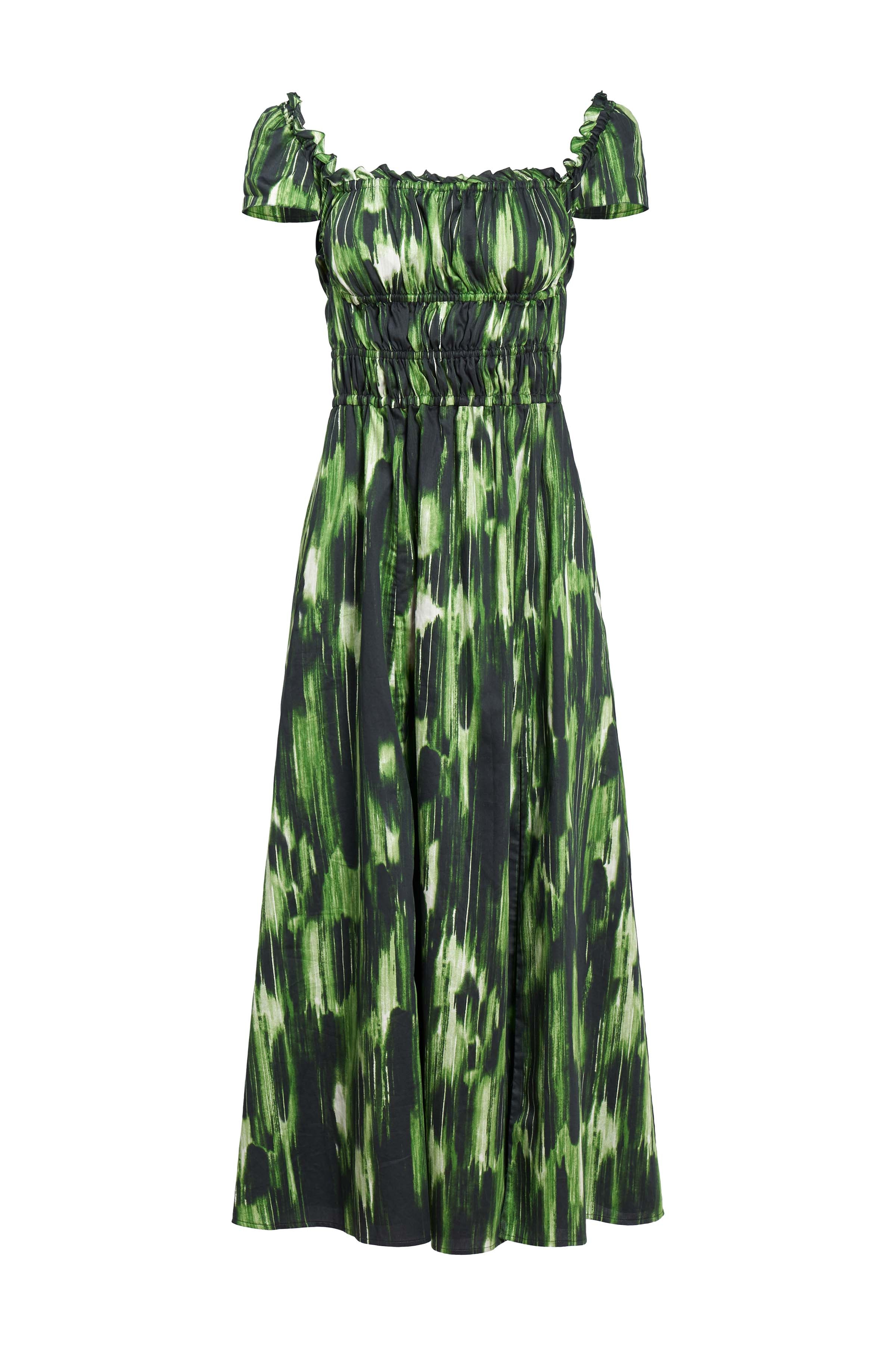 Shop Altuzarra 'lily' Dress In Verdelite