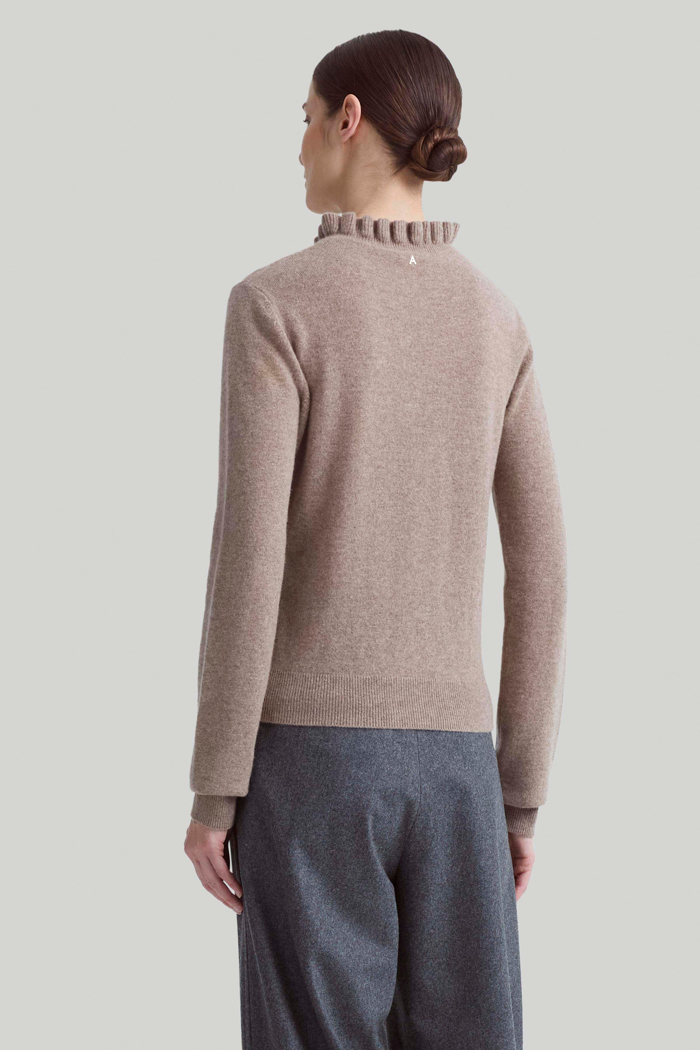 Shop Altuzarra 'circo' Sweater In Marble Melange