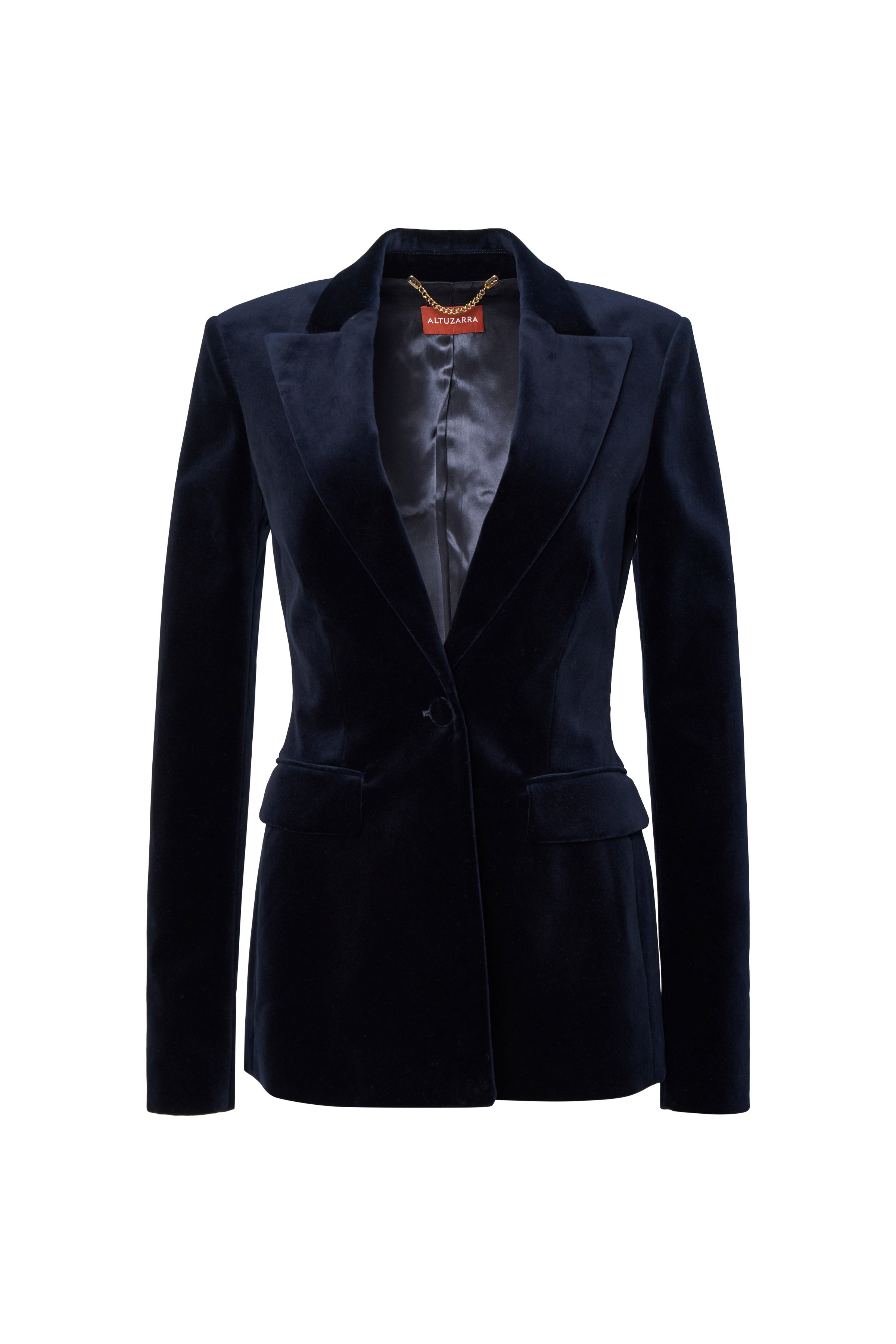 Shop Altuzarra 'beatty' Jacket In Navy