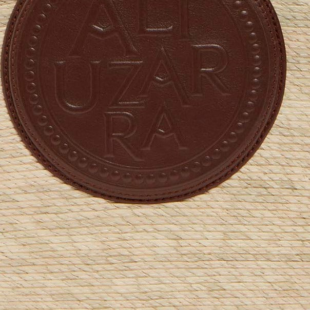Shop Altuzarra 'medallion' Watermill Bag Large In Praline