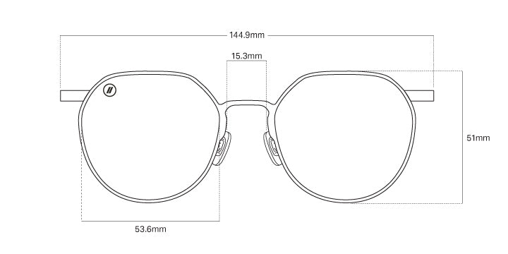Sunglasses Size Chart & Measurements - Eyewear Frame Fit Guide