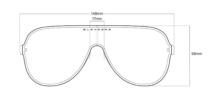 Sunglasses Size Chart & Measurements - Eyewear Frame Fit Guide