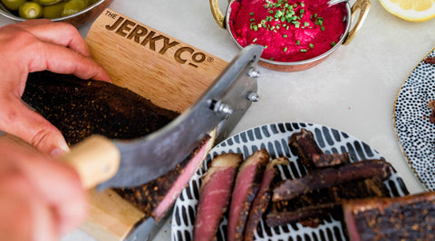 chilli biltong at the jerky co