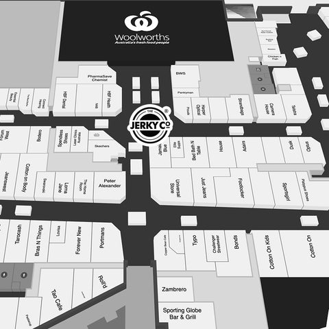 The Jerky Co Mandurah Store Map