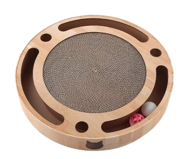 Necoichi Interactive Track Ball Cat Scratcher
