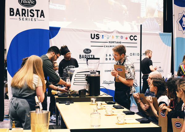 Honor judging the U.S. Barista Competition