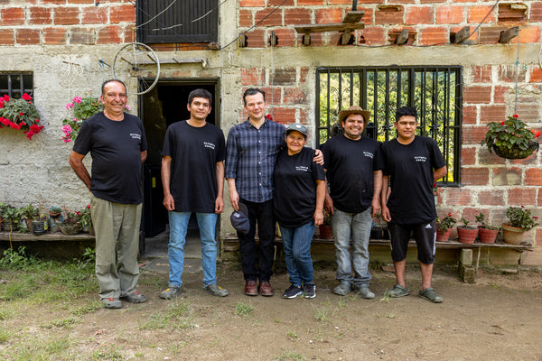 Amparo Pajoy and crew in San Sebastian de La Plata, Colombia.