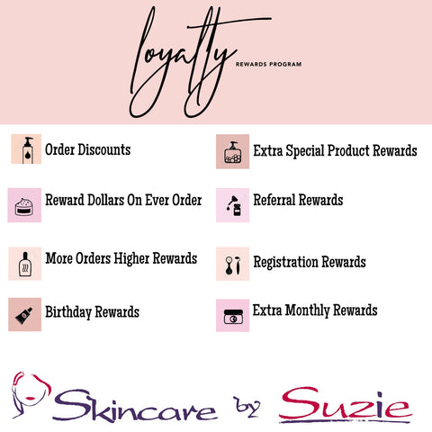 Loyalty Rewards for your skin care