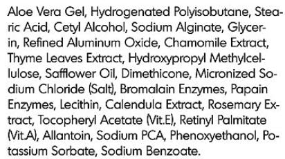 Micro Dermabrasion Ingredients