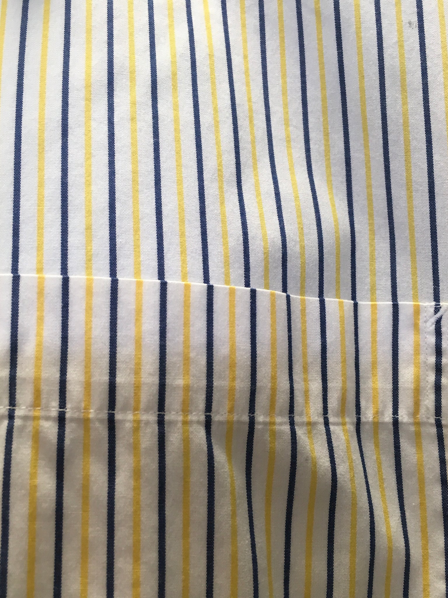 tommy hilfiger yellow striped shirt