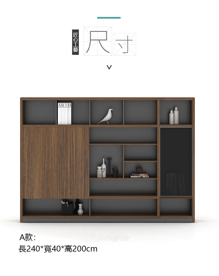 office interior design furniture cabinet wooden file 辦公室 家具 儲物櫃 文件櫃 資料櫃 簡約 設計 收納櫃 組合櫃 木製櫃