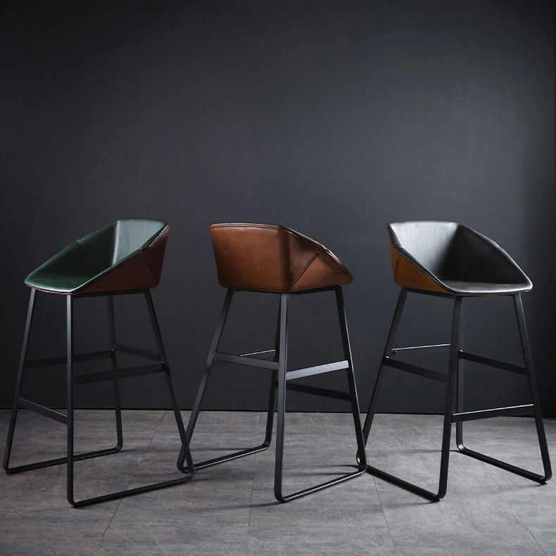 高 人造皮 仿皮 鋼腳 吧椅 high bar chair furniture