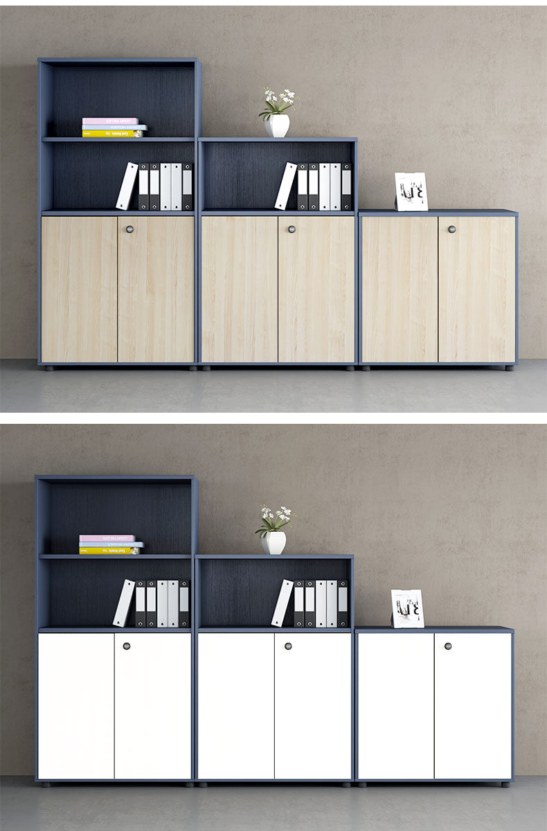 辦公室 儲物櫃 文件櫃 大容量 木製櫃 組合 高櫃 低櫃 儲存 設計 家具 傢私