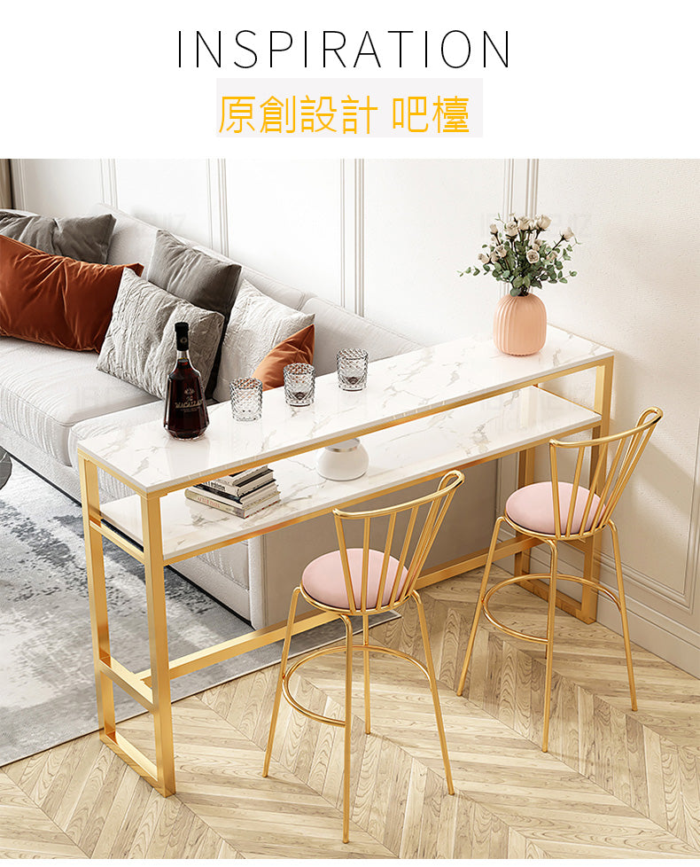 高 吧檯 強化玻璃 E1 環保板材 人造皮 仿皮 鋼腳 實木腳 板腳 吧椅 high bar table desk furniture