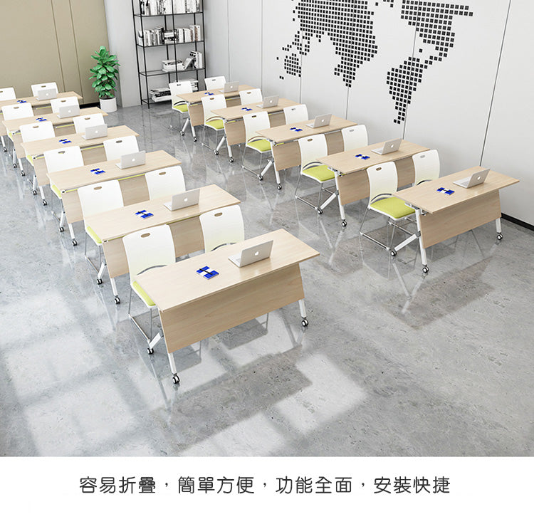 培訓枱檯 E1 環保板材 鋼架 可摺合 輪子 foldable training desk table office furniture