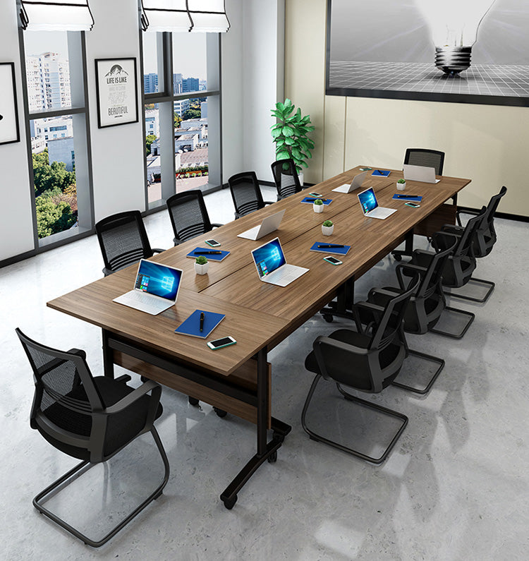 培訓枱檯 E1 環保板材 鋼架 可摺合 輪子 foldable training desk table office furniture