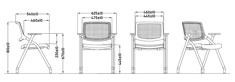 培訓椅 員工椅 辦公椅 Simple Comfortable Training Chair