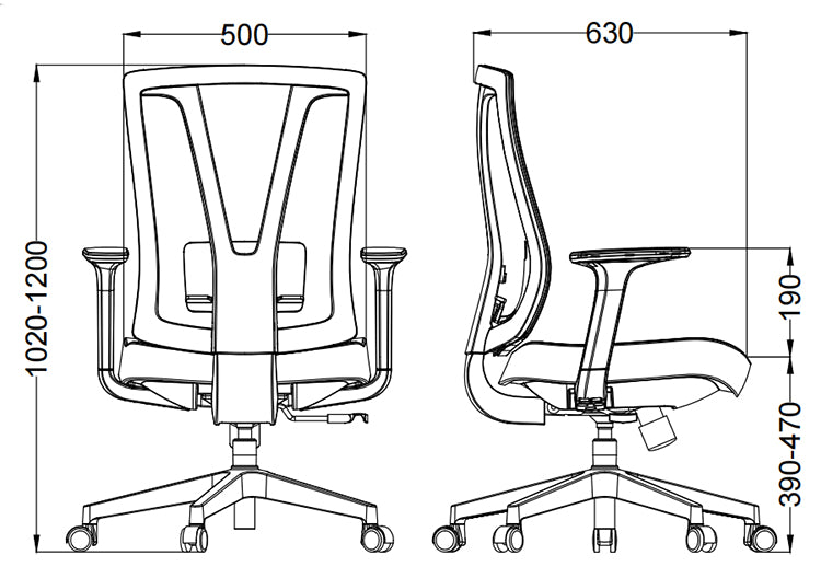 Office Staff Chair Training furniture  辦公 員工椅 網布 座椅 辦公室家具 會議 升降椅子 透氣