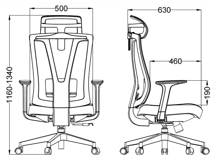 Office Staff Chair Training furniture  辦公 員工椅 網布 座椅 辦公室家具 會議 升降椅子 透氣