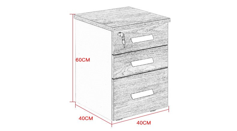 活動櫃 木製 文件 儲物櫃 E1 環保板材 MFC 有櫃桶 wooden storage file cabinet furniture