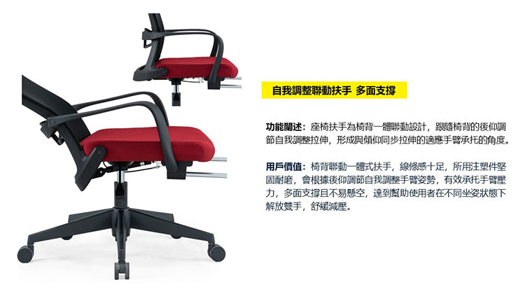 Office Staff Chair Training furniture  辦公 員工椅 網布 座椅 辦公室家具 會議 升降椅子 透氣