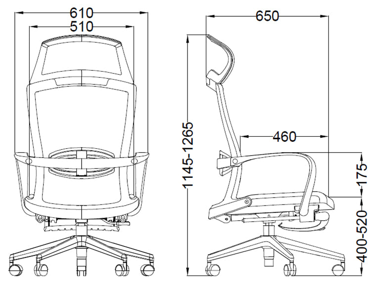 Office Staff Chair Training furniture  辦公 員工椅 網布 座椅 辦公室家具 會議 升降椅子 透氣