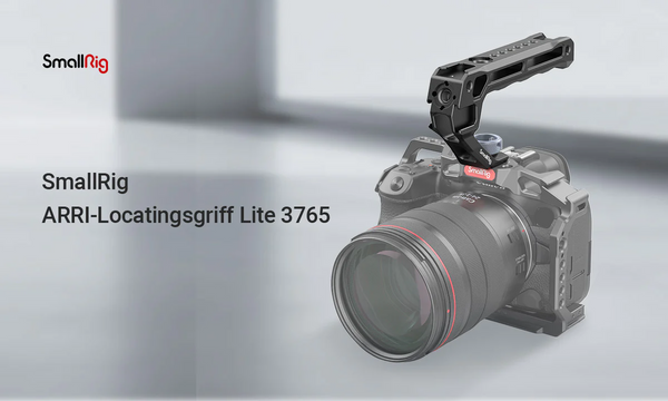 Horní rukojeť fotoaparátu se svorkou Nato, příslušenství Smallrig, polohovací rukojeť SmallRig ARRI Lite 3765